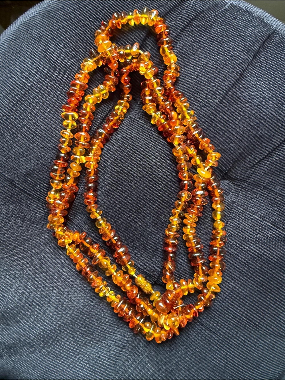 Unique Natural Baltic Amber Necklace